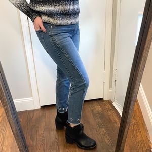 Express Vintage Skinny High Rise Jeans - size 2